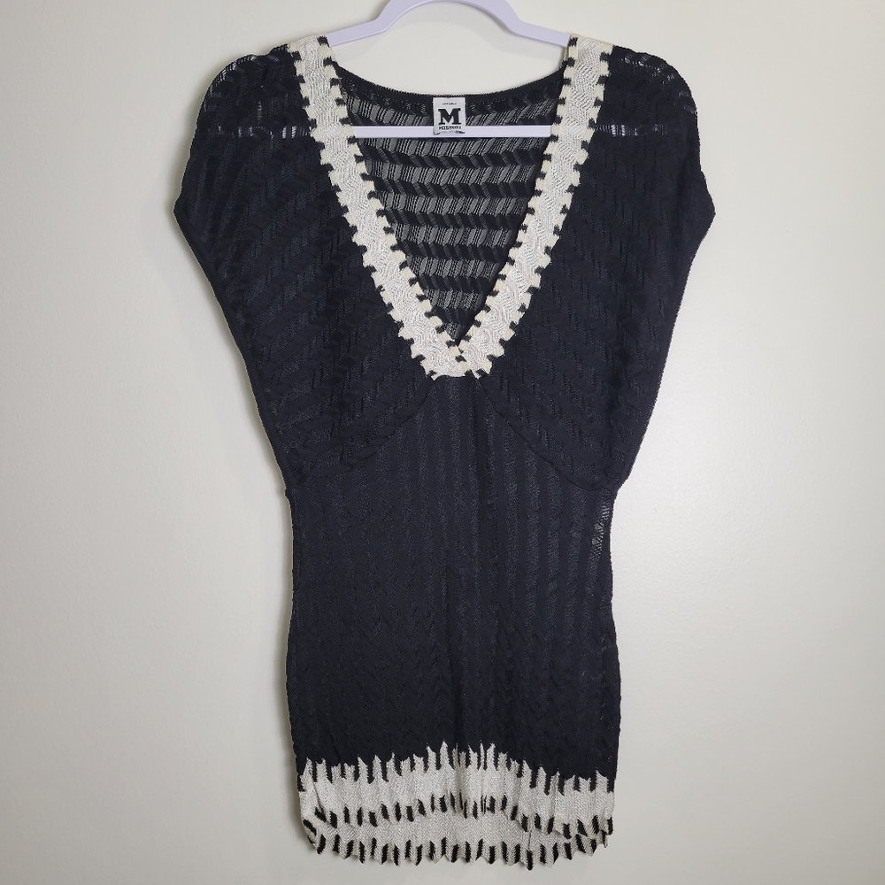M Missoni Zigzag Sleeveless Blouse Top Size 8